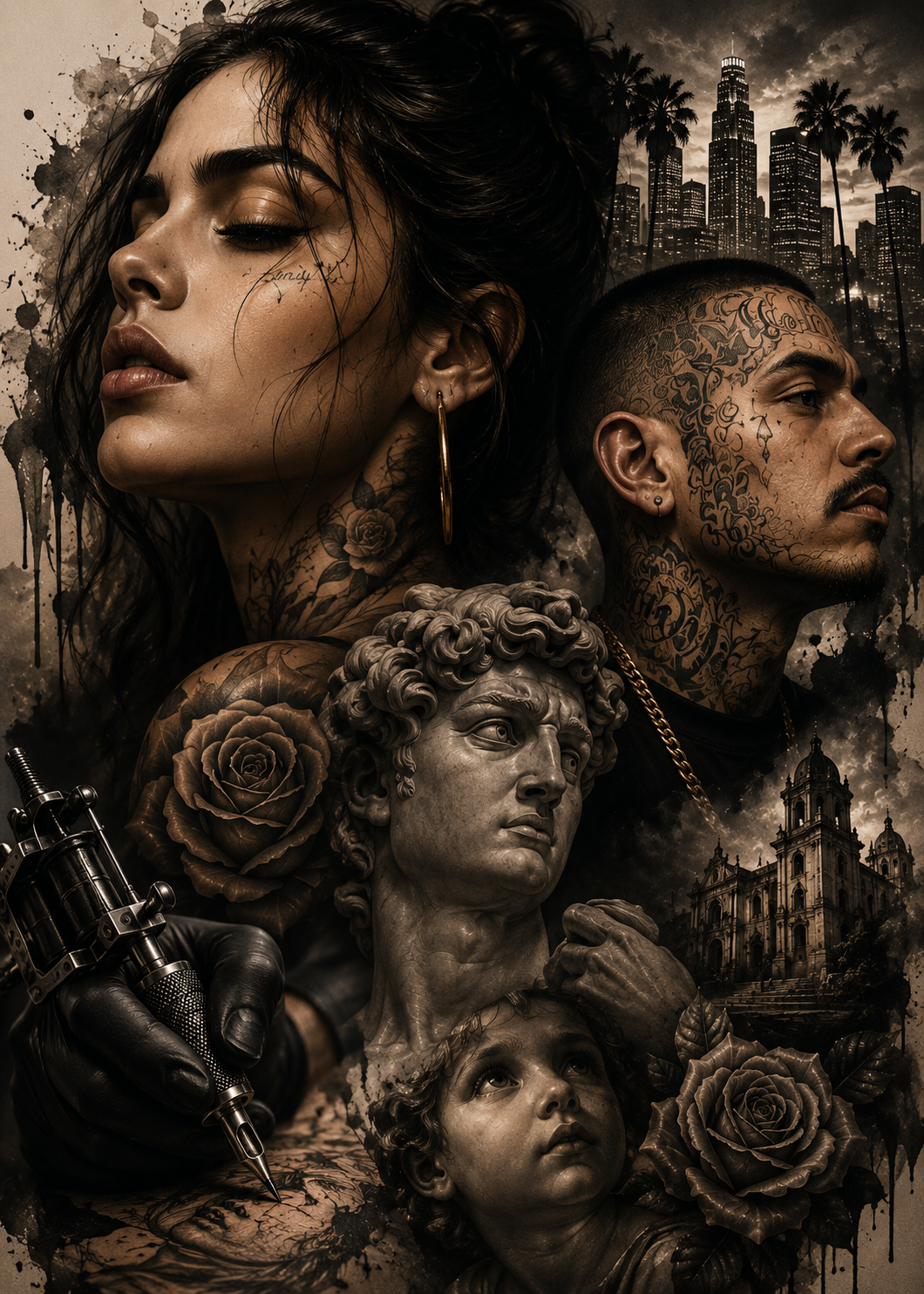 Tatuaje de retrato y realismo