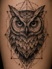 Ejemplo de tatuaje Geométrico